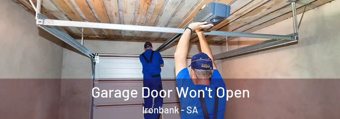 Garage Door Won't Open Ironbank - SA