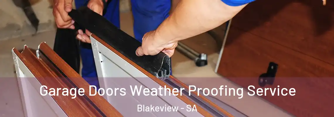 Garage Doors Weather Proofing Service Blakeview - SA