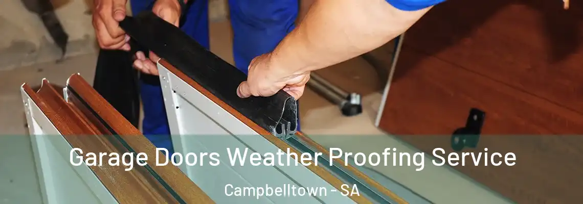  Garage Doors Weather Proofing Service Campbelltown - SA