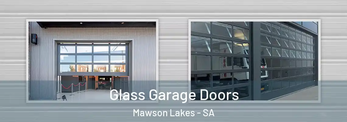 Glass Garage Doors Mawson Lakes - SA