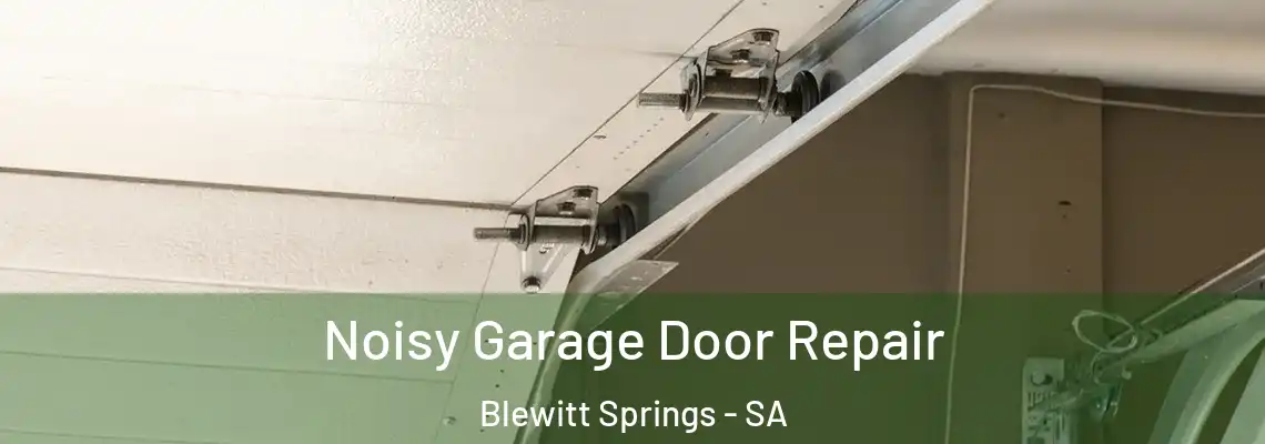 Noisy Garage Door Repair Blewitt Springs - SA