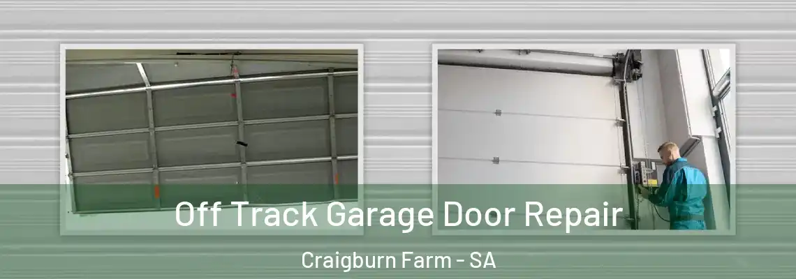 Off Track Garage Door Repair Craigburn Farm - SA