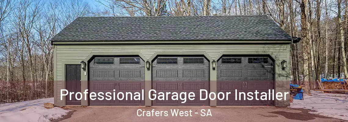  Professional Garage Door Installer Crafers West - SA