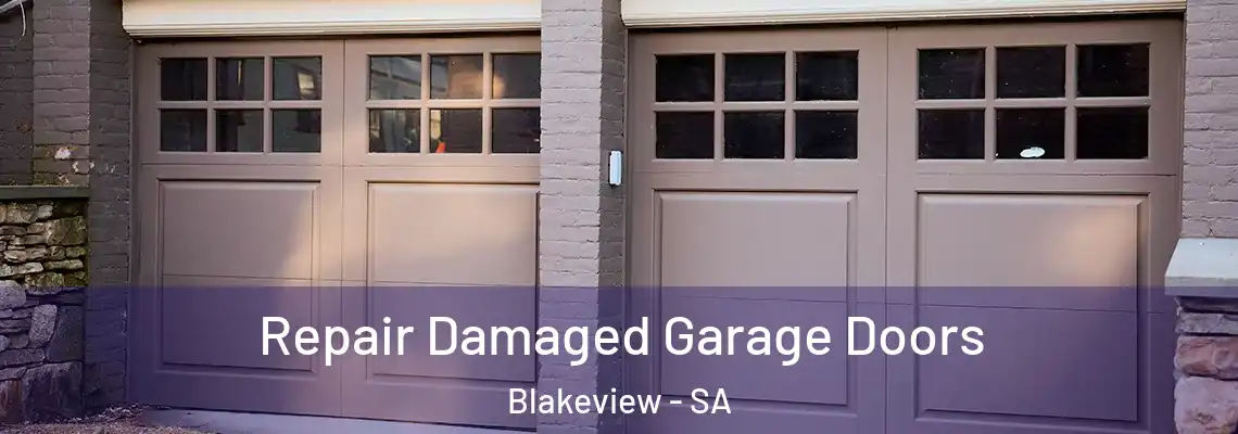 Repair Damaged Garage Doors Blakeview - SA