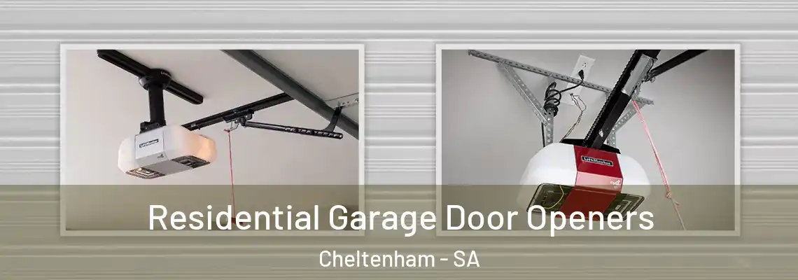  Residential Garage Door Openers Cheltenham - SA