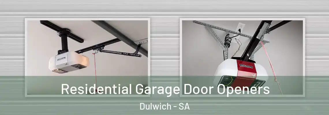 Residential Garage Door Openers Dulwich - SA