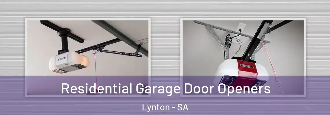 Residential Garage Door Openers Lynton - SA