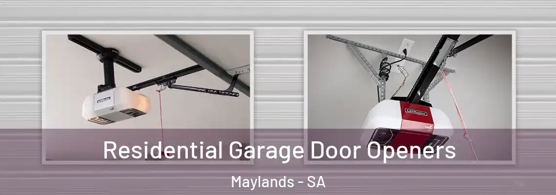 Residential Garage Door Openers Maylands - SA