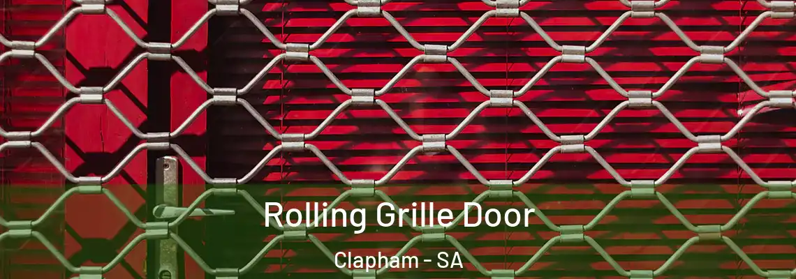  Rolling Grille Door Clapham - SA