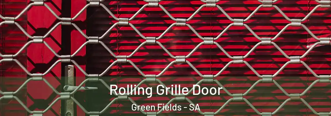 Rolling Grille Door Green Fields - SA