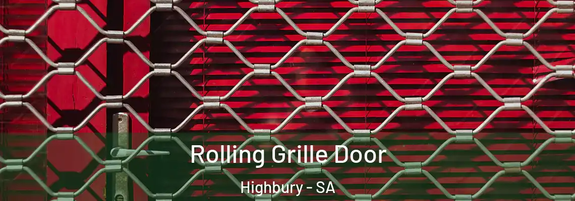 Rolling Grille Door Highbury - SA