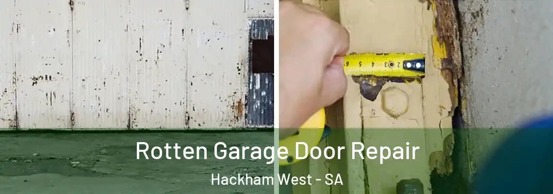 Rotten Garage Door Repair Hackham West - SA