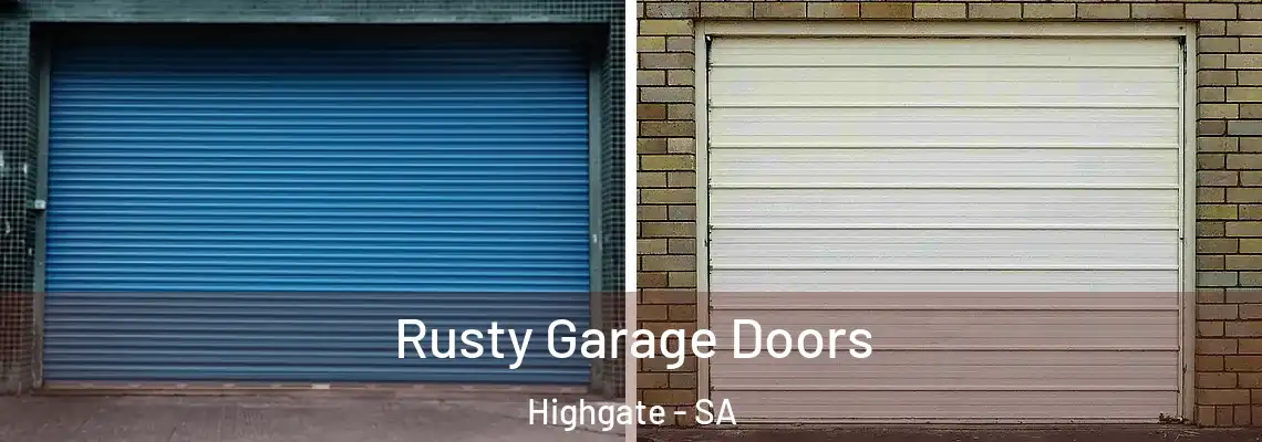  Rusty Garage Doors Highgate - SA