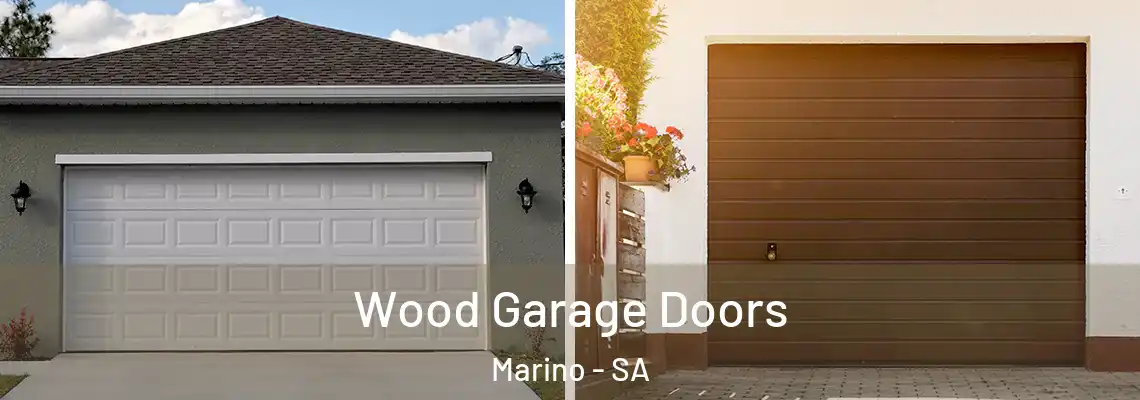  Wood Garage Doors Marino - SA